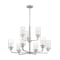 Nuvo Fixture, Chandelier, 9-Lght, Incandescent, 60W, 120V, A19, Medium Base, Voltage: 120 60/7179 - alternate 3